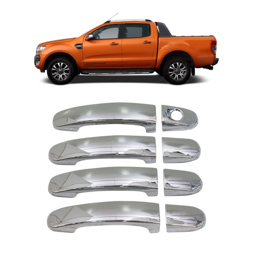 НАКЛАДКИ НА ДВЕРНЫЕ РУЧКИ FORD RANGER IV 2011+