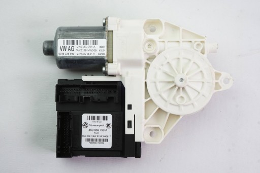 Моторчик правого переднього скла vw caddy 2k5959701a 5k0959793a