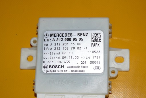 module control unit PDC sensors of the parking MERCEDES E-class IV 4 W212 09-13r.