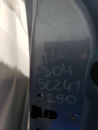 door right rear part SAAB 9-3 II 93 oe 07-11r. colour 304 right rear. LIFT