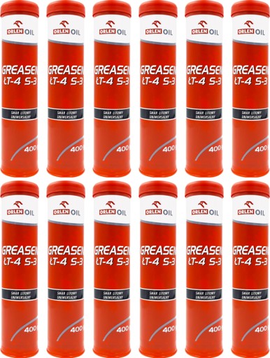 Смазка литиевая ORLEN OIL GREASEN LT-4 S3 400g 12 шт.