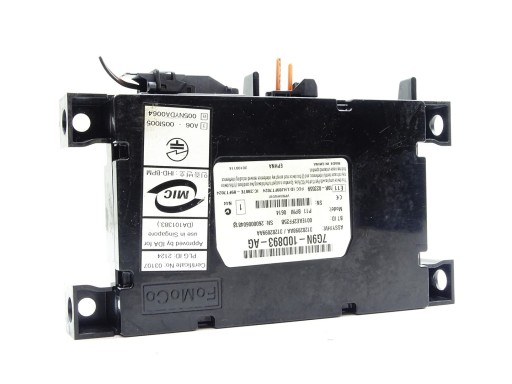 Модуль контролера bluetooth jaguar xf x250 7g9n-10d893-ag