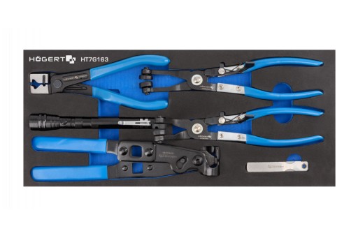 Hogert HT7G163 обтискні плоскогубці 5 шт