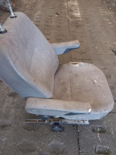 seat left driver´s CAMPER TRANSIT MK7 2X armrest REGULACJE air