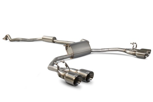 SHD013 - Honda Civic Type R FK2 RHD CATBACK тихий Скорпион