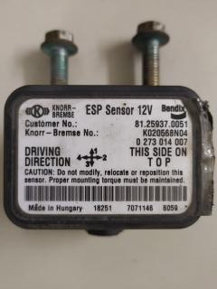 Датчик контролера ESP Sensor 12V MAN KNORR-BREMSE 81259370051