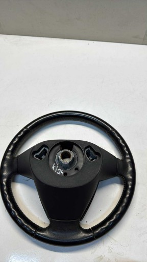 steering wheel, SAAB 93 9-3 II 2002-2006 leather STAN IDEALNY PPRZEDLIFT