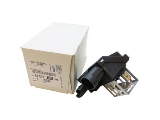 9827870080 1267J6 - РЕЗИСТОР РЕЗИСТОР ВЕНТИЛЯТОРА PEUGEOT 207 208 2008