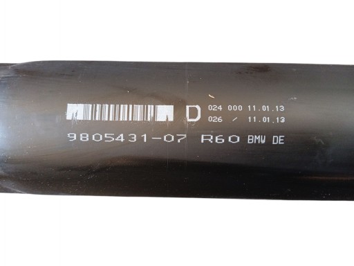 Antriebswelle AUTOMAT MINI COUNTRYMAN R60 (2010-2014) 2.0 D 143KM 9805431-07