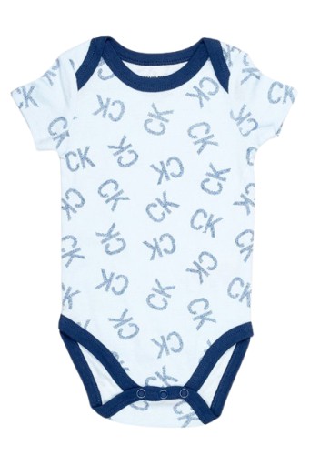 Calvin Klein bodýčko pre chlapčeka Paul svetlo modré 3 - 6 m