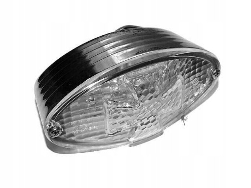 LA-011 - Задній ліхтар задній універсальний металевий хрест LED E11