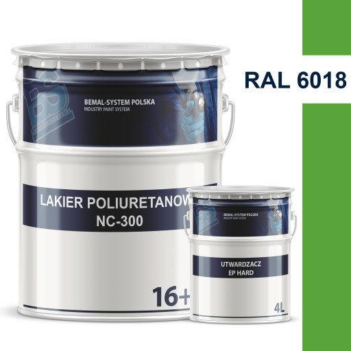 ФАРБА BEMAL SHIP PAINT - ПОЛІУРЕТАНОВИЙ ЛАК - 20L - RAL 6018