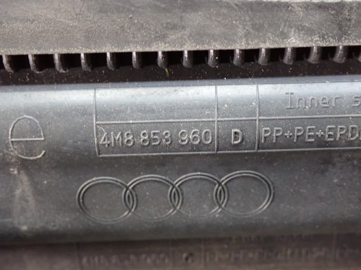 moulding for door right front AUDI Q8 4M8 2018- S LINE 4M8853960D