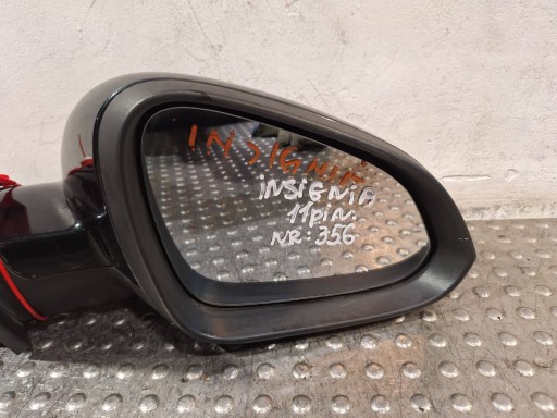 mirror exterior right 11 PIN 13320193 OPEL INSIGNIA A 08