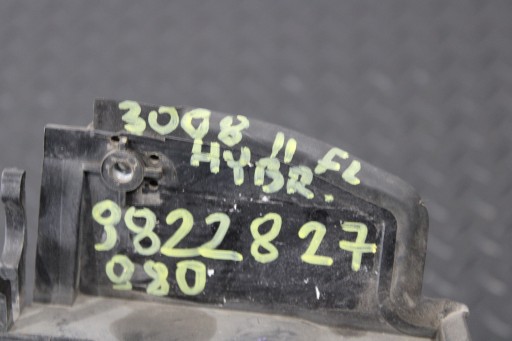holder bracket cover PEUGEOT 3008 II 2 LIFT 9822827980