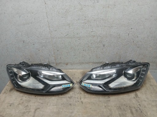 light lights front right left VW POLO 6R XENON LED 08-14 6R1941031D