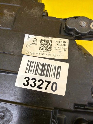 light left VW Passat B8 Full Led 3G1941081P