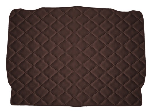 Коврик из экокожи КОРИЧНЕВЫЙ для Citroen C3 Aicross II DB 2017-...