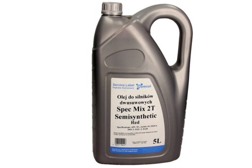 SPECOL SPEC MIX OIL 5L 2T ПОЛУСИНТЕТИЧЕСКОЕ