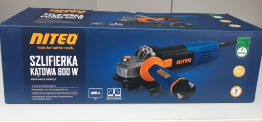 КУТОВА ШЛІФУВАЛЬНА МАШИНА NITEO 800 Вт