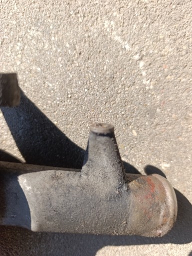 VW T5 2.5 TDI cijev prijenos WODNY prirubnica AXD AXE BNZ BPC 070121133B ošt..
