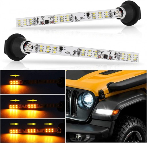 531 - DRL + сигнал поворота Jeep Wrangler JL / JT Sport