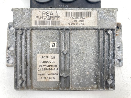 Centralina Motore Citroen Peugeot 9659785980 9655826580