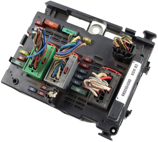 CITROEN PEUGEOT module control unit compartment BSM B3 9650664080