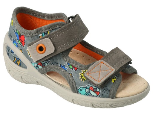 Дитячі тапочки Befado с.27 сірі