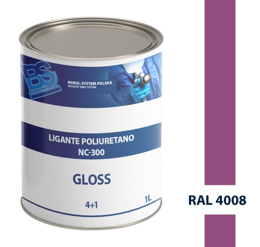 BEMAL СУДОВАЯ КРАСКА-ПОЛИУРЕТАНОВЫЙ ЛАК - 1L-RAL 4008