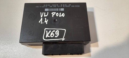 Volkswagen Polo IV 9N3 module / control unit komfortu 6Q0959433H (K69)