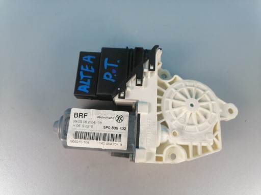 SEAT ALTEA window regulator right rear part 5P0839402