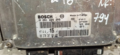 Centralina Motore computer 0261206246 9637838780 CITROEN PEUGEOT 1.1 8V
