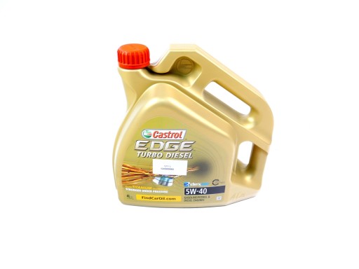 CAS000060 - МОТОРНОЕ МАСЛО 5W40 CASTROL EDGE 4L