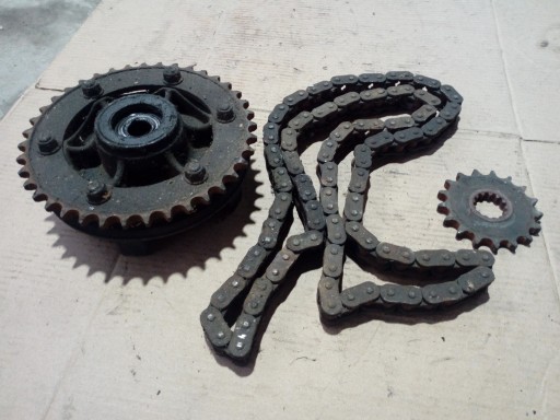 YAMAHA FJ 1200 КОМПЛЕКТ ПРИВОДНОЙ ЗВЕЗДОЧКИ ЦЕПИ