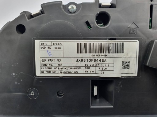 dials clock JX6310F844EA JAGUAR XF PURE