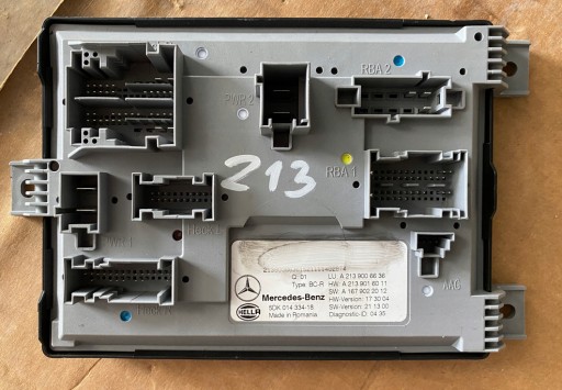 Mercedes w257 w213 модуль драйвера a2139006636 a2139016011 a1679022012