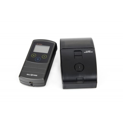 Алкотестер AlcoFind DA-9000 з принтером + калібрування