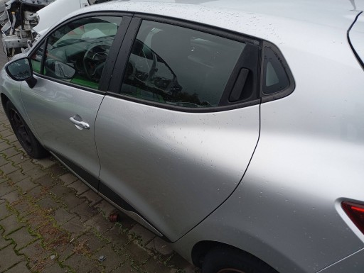 RENAULT CLIO 4 IV BH 12-20 silver TED69 door rear part rear. left HB 5D