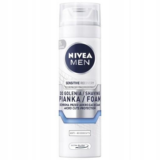 NIVEA Men Sensitive Pianka do golenia regenerująca