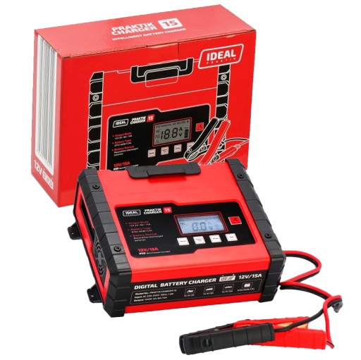 ЗАРЯДНОЕ УСТРОЙСТВО ДЛЯ АККУМУЛЯТОРОВ 12V 15A IDEAL
