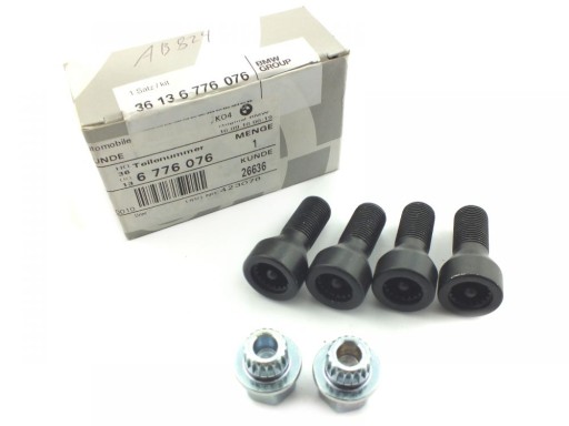 BMW колісні болти M14x1. 25 комплект OE