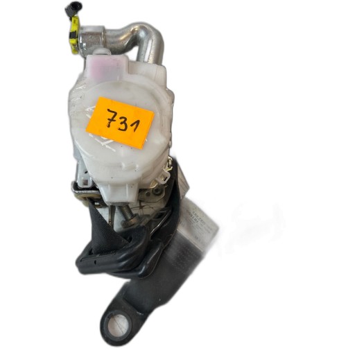 tension belt safety front front right Toyota Avensis IQ 3D
