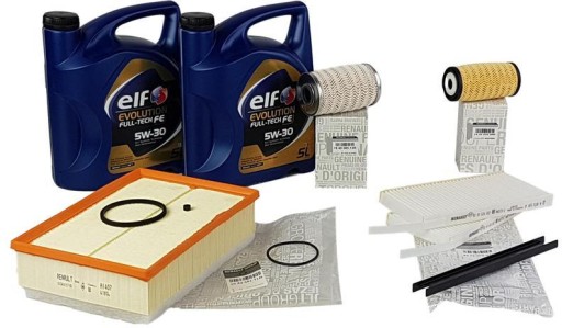 КОМПЛЕКТ ФИЛЬТРОВ OE RENAULT + OIL MASTER III 2.3 DCI