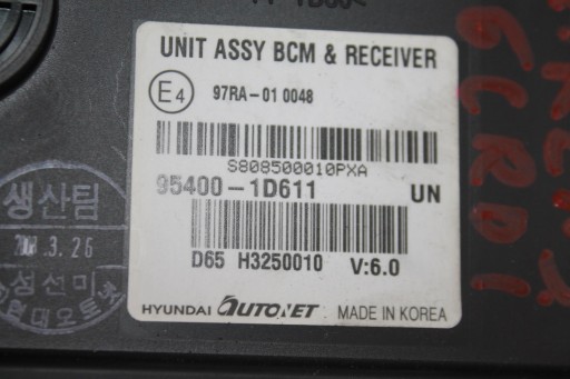 MODULE BSI 95400-1D611 KIA CARENS III 2.0 CRDI 06