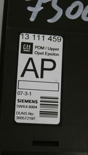 MODULY door DDM PDM AN AP OPEL VECTRA C SIGNUM
