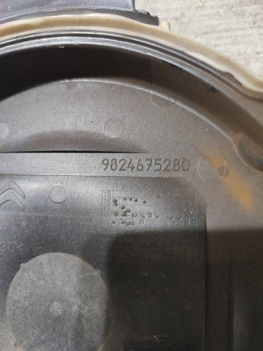 Peugeot 308 2019 Couverture tablier moteur Courroies / lancucha de la distribution