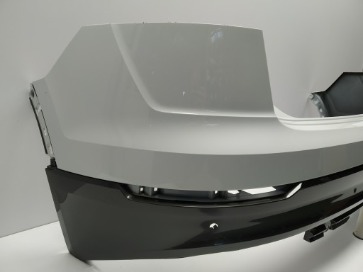 18+ Audi Q8 4m8 Paraurti posteriore Originale Bialy