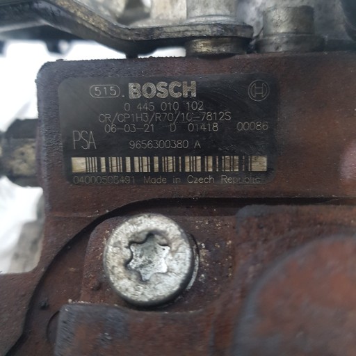 Pompa WYSOKIEGO pressione CITROEN C4 PICASSO 1 0445010102
