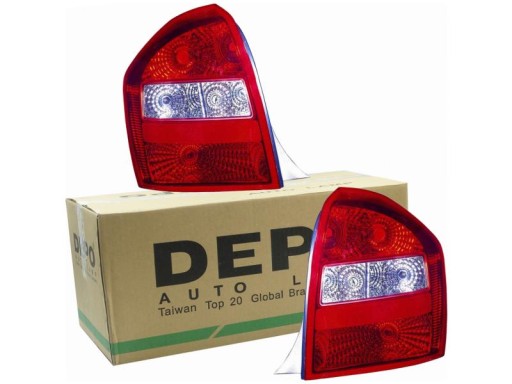 223-1925L-UE - Ліхтарі задні kia cerato і ліфтбек 04-08